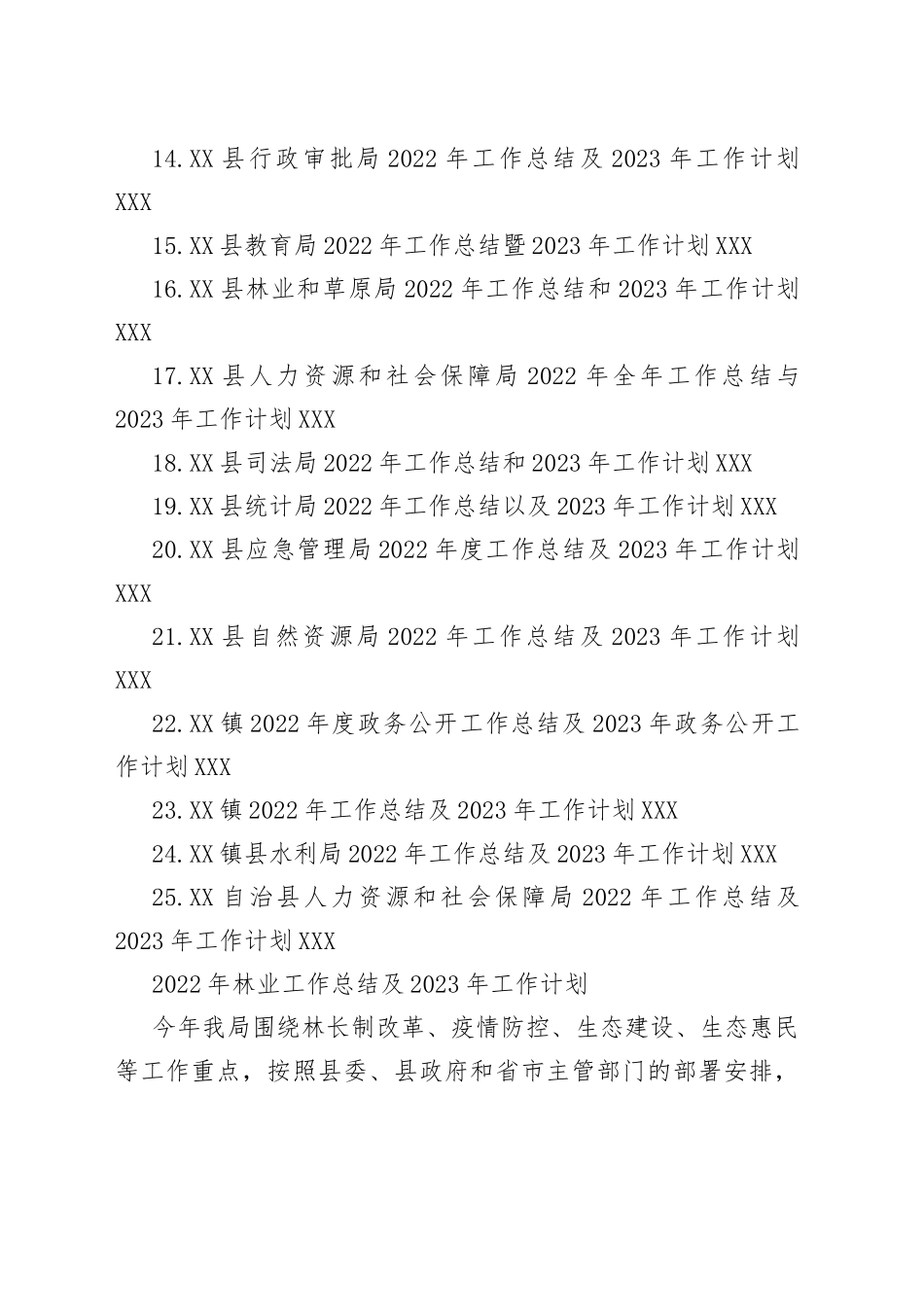 2022年工作总结及2023年工作计划汇编（25篇）52_第2页